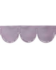 Passamaneria Nastro Arricciato Porta Confetti Raso Rosa Alto 5 Cm H1350_25_20