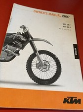 KTM 250 450 SX-F 2007 Manuale