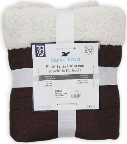 Plaid letto singolo con - plaid,