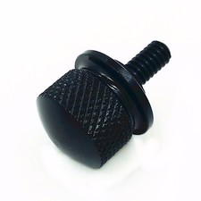 Sede sella zigrinata nera per