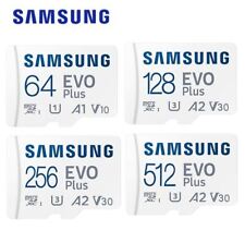 SAMSUNG EVO PLUS 64GB 128GB 256GB MicroSD Memory Card Memoria C10 A2 V30 4K IT