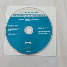 Microsoft Window XP Professional SP3 - Dell Operation System CD Service Pack 3