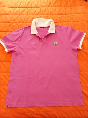 Polo moncler unisex rosa - polo,
