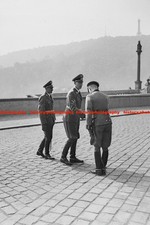 F023514 Reinhard Heydrich Karl H Frank Prague Castle Czech Republic 1941 WW2