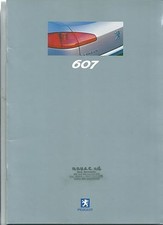 2006-09 PEUGEOT 607 brochure Italiano  2.2 - 2.2 HDI - 3.0 V6