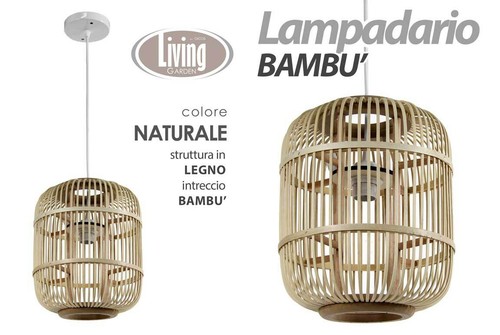 Lampadario lanterna legno - lampadario,