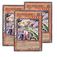 3x FATA DELLE SPINE • (Prickle Fairy) • Comune • DR2 IT078 • Unl • YUGIOH!