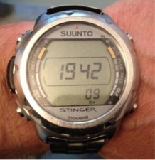Suunto Stinger Protezioni in vinile trasparente x 20 cerchi in vinile.  D6 e D9