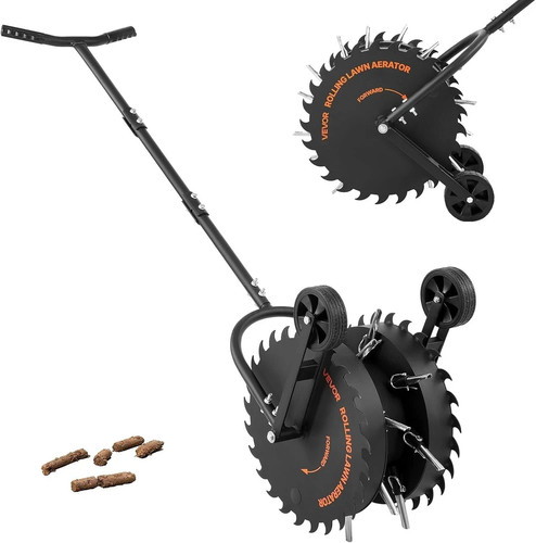 Rolling lawn core aerator - lawn,