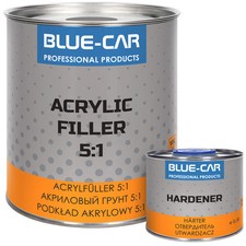 3 KG Filler Acrilico 2K 5:1 Filler Primer Grigio Primer per Vernice Auto + Indurente