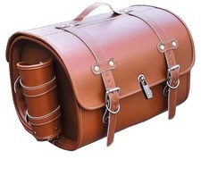 BAULETTO moto in cuoio porta attrezzi