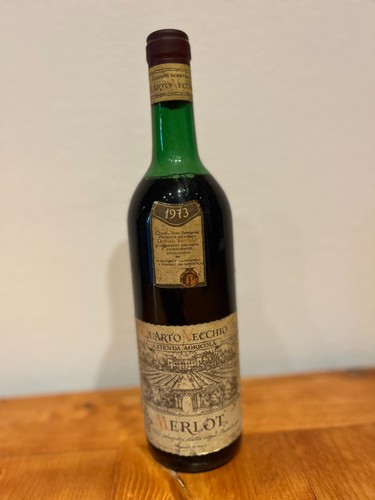 Vino 1973 merlot quarto - vino,