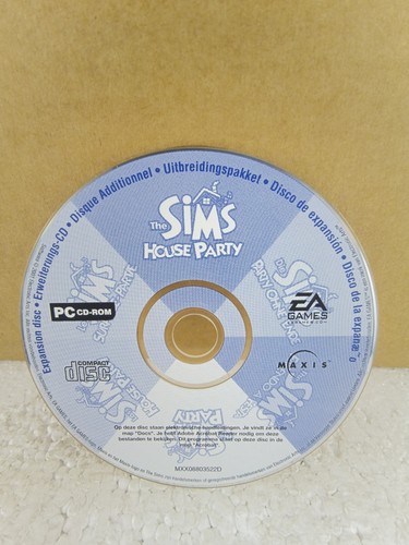 The sims house party - pc, cd-rom