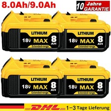 4x Per DeWalt DCB184 batteria