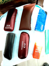 LOTTO STOCK NR 7 CUSTODIE PORTA OCCHIALI RIGIDE E MORBIDE USATE