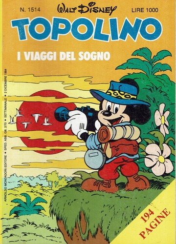 Topolino 1514 pieghevole - n.1514,