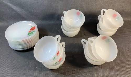 Lotto antiche tazzine té - a,