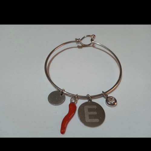 Bracciale colore argento - , con