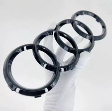 LOGO AUDI ANTERIORE nero Largo