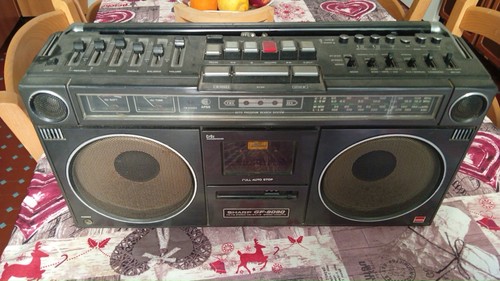 Sharp 9090 boombox - sharp,