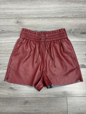 Zara pantaloncino bordeaux