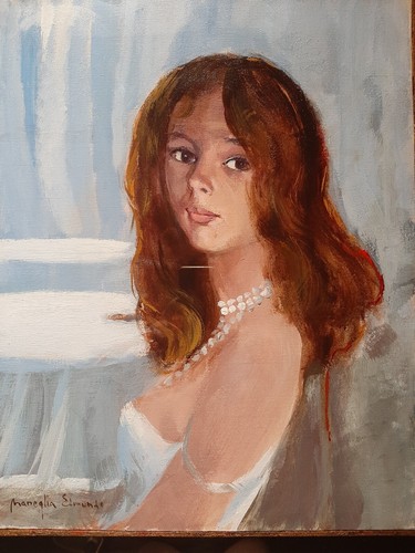 Attesa pittore edmondo - l'attesa,pittore,