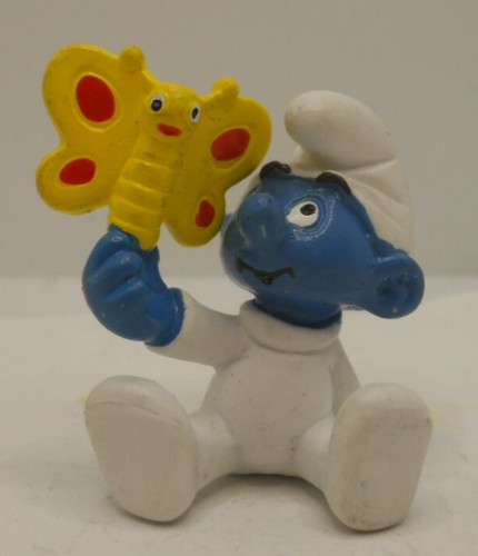 Puffi 20218 baby con farfalla - puffi,