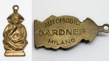 medaglietta / ciondolo pubblicitaria AUTOMOBILI GARDNER Milano