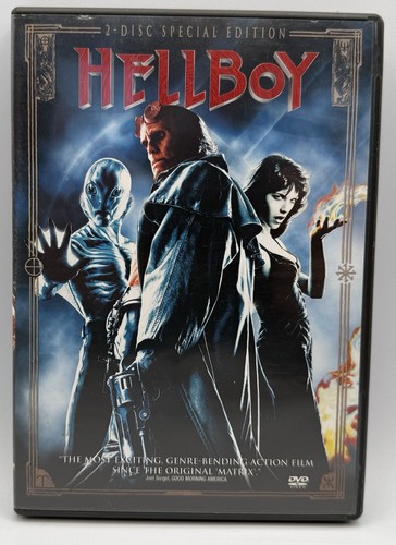 Hellboy dvd widescreen disc - hellboy,