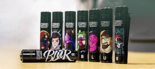 Clipper accendini blur - accendini,, dolly