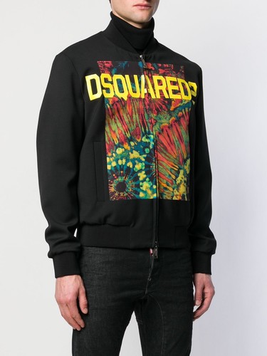 Dsquared2 giacca bomber stampa - giacca,