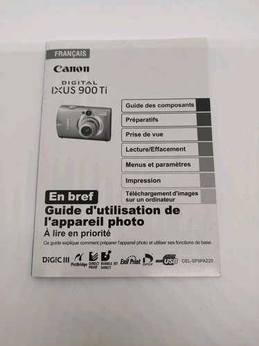 Canon digital ixus - 900, ti