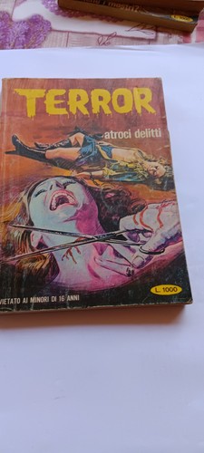 Terror gigante fumetto erotico - terror,