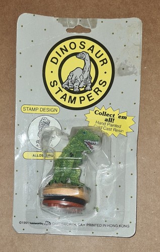 Raro timbro dinosauro - raro, vintage