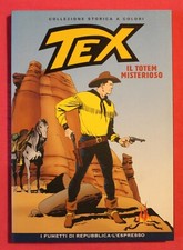 TEX n.1 collezione storica colori IL TOTEM MISTERIOSO 18X26 Bonelli 2007 NUOVO