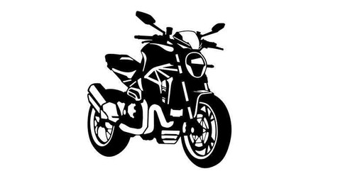 Adesivo ducati monster - adesivo,