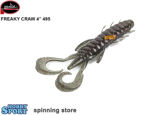 Freaky craw molix - 4", colore