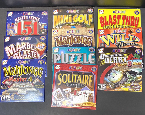 Egames set giochi cd xp - egames, 10