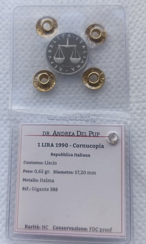 Lira 1990 fdc - 1990, cornocupia