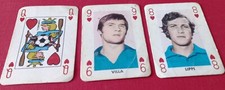 LOTTO 3 CARTE DA GIOCO SAMPDORIA VILLA LIPPI ... 7x5cm