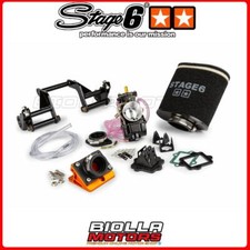 S6-3916610 KIT ASPIRAZIONE CARBURATORE STAGE6 R/T 28MM MBK NITRO 50CC CAT LC (DA