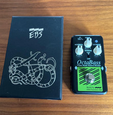 Pedale divisorio ottava EBS Blue Label OctaBass - scatola aperta