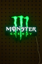 Insegna Luminosa LED Monster