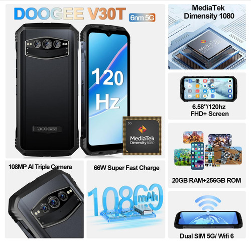 Doogee v30 256 rose - doogee,