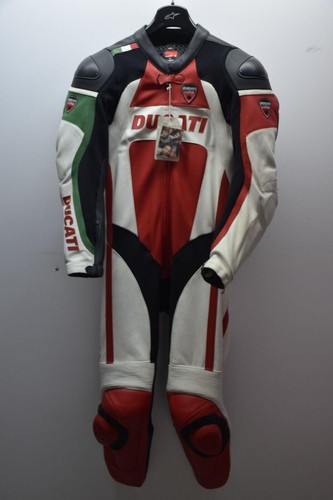 Tuta pelle moto strada - pelle,