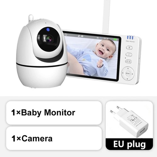Baby monitor con - , telecamera