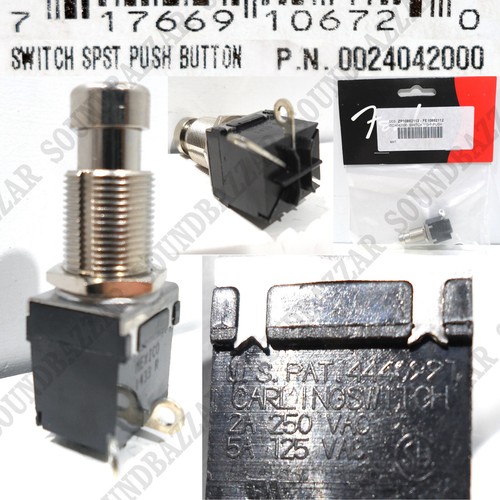 Fender footswitch carling - carling, –
