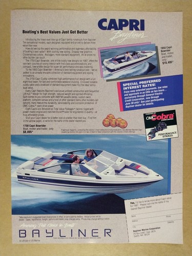 Pubblicità bayliner 1750 - bayliner,
