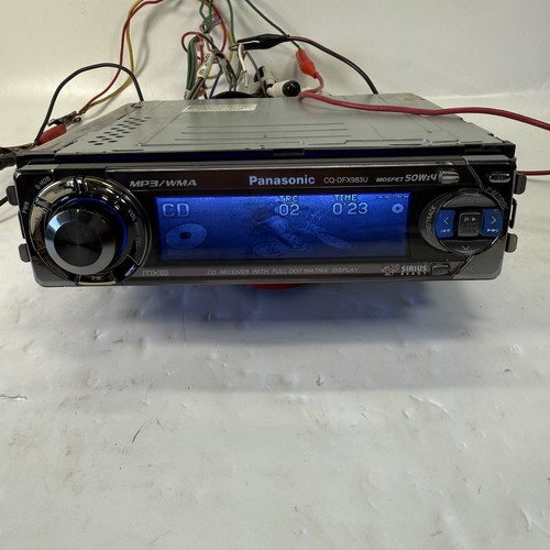 Panasonic dfx983u old - panasonic, cq-dfx983u