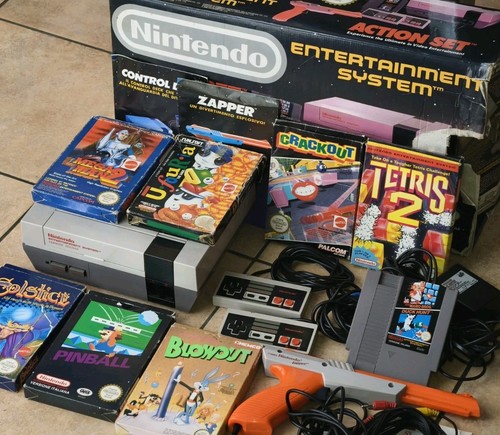 Nintendo nes console action - nes,